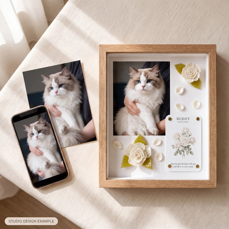 How to Choose the Best Pet Photo for a Memorial Shadow Box