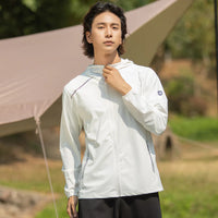 Men's Ice Silk UV Protection Jacket – Lightweight, Stretchy, Sun-Proof Outer Layer
