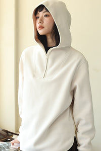 Women’s Heavyweight Oversized Hoodie – Thick & Cozy Pullover