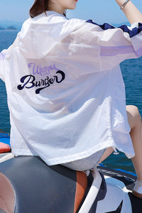 Colorblock Lightweight Sun Protection Jacket/Windbreakers