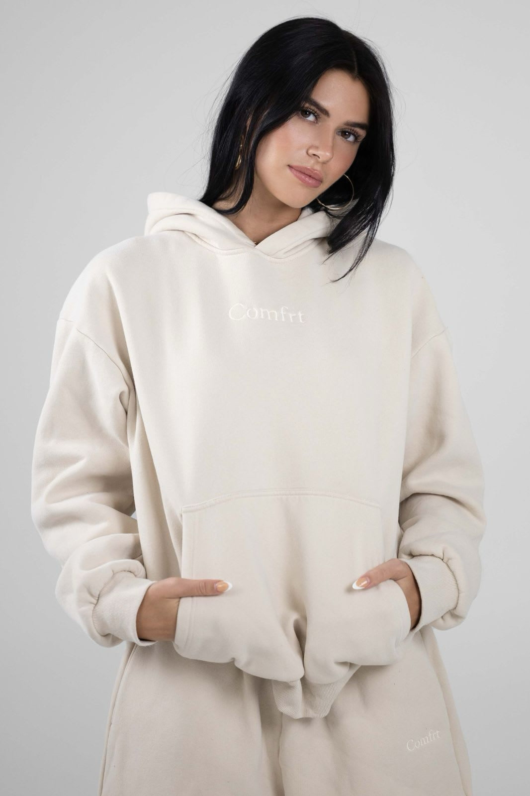 Embroidered Sweatpants – Cozy Fall Lounge Suit