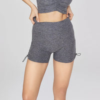 Women’s High-Waist Hip Lift Yoga Shorts – Breathable Nylon, Sculpting & Summer Ready