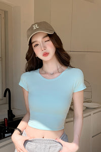 Minimalist Slim Fit Viscose T-Shirt – Soft, Breathable, and Versatile