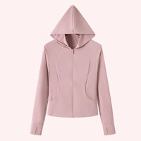 Women’s UPF 50+ Ice Silk Cooling Sun Protection Jacket – Lightweight, Breathable, with Side Pockets