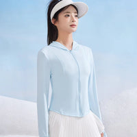 Women’s UPF 50+ Slim Fit Yoga Jacket – Cooling, Lightweight, Sun-Protective