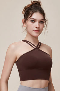Women’s Double-Strap Sports Tank – Breathable, Stretchy & Supportive