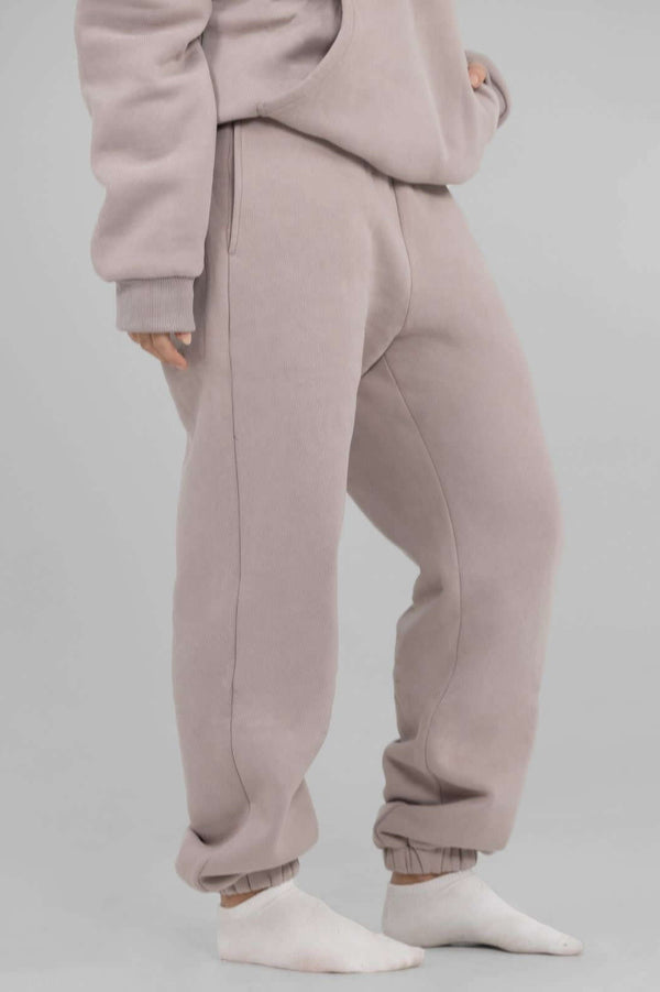 Embroidered Sweatpants – Cozy Fall Lounge Suit
