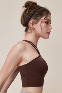 Women’s Double-Strap Sports Tank – Breathable, Stretchy & Supportive