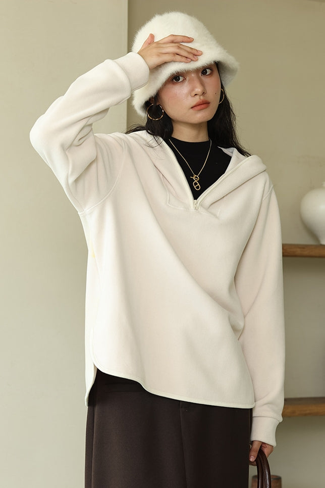 Women’s Heavyweight Oversized Hoodie – Thick & Cozy Pullover