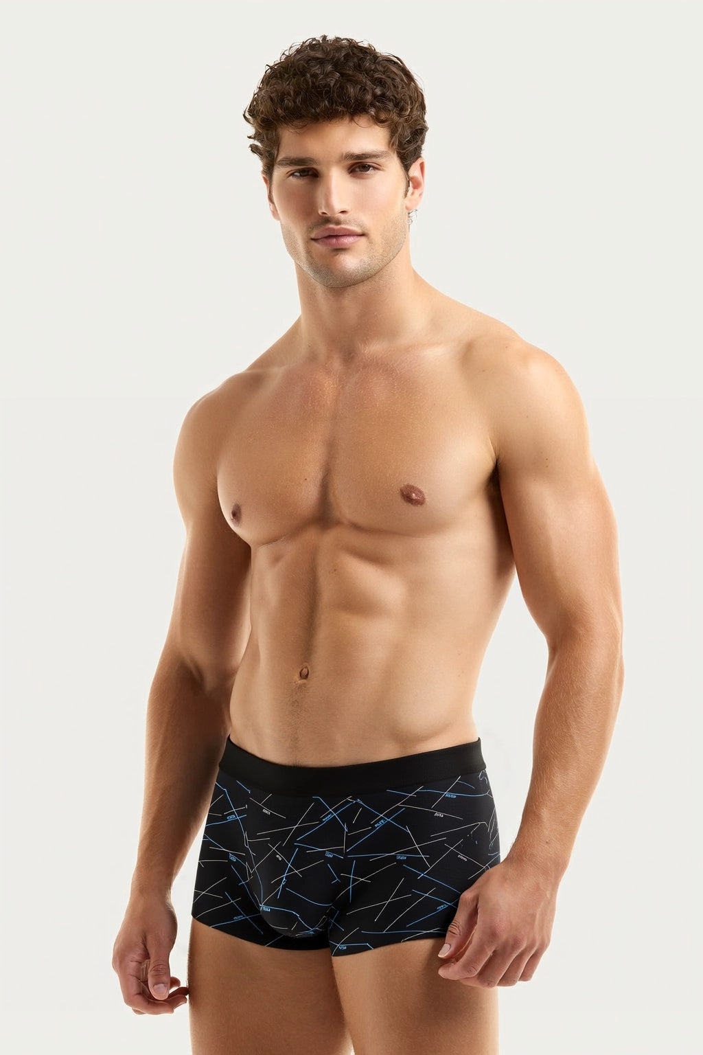 Men’s Mid-Rise Boxers Briefs - 4 Pack