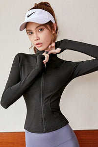 Women’s Slim Fit UPF 50+ Lightweight Zip-Up Sun Protection Jacket – Breathable UV Shield