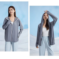 Women’s Plus-Size UV Protection Sun Coat – Loose Fit & Breathable Lightweight Layer