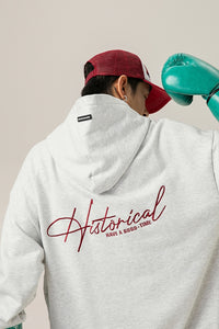 Retro Heavyweight Hoodie – Embroidered Lettering
