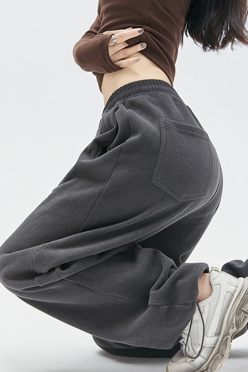 Women's High-Waist Sweatpants – Effortless Fall & Winter Style