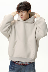 Men’s Casual Basic Pullover Hoodie – Everyday Cotton Blend Hoodie