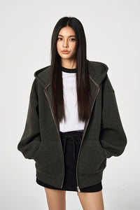 Retro-Inspired Loose-Fit Casual Sweater – Vintage Streetwear Style