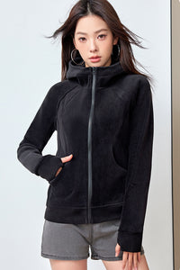 Women’s Thick Reversible Heavyweight Zippered Sweater