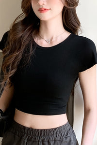 Minimalist Slim Fit Viscose T-Shirt