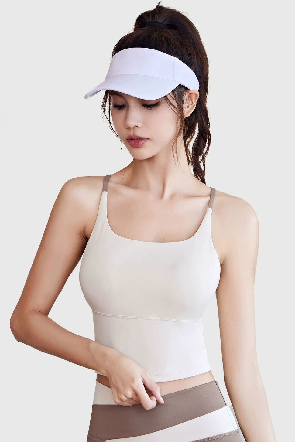 Padded Camisole Yoga Tank Top – Built-In Support for Active Comfort