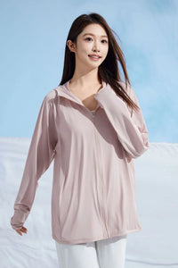 Women’s Plus-Size UV Protection Sun Coat – Loose Fit & Breathable Lightweight Layer