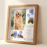 Forever in Bloom Pet Memorial Shadow Box