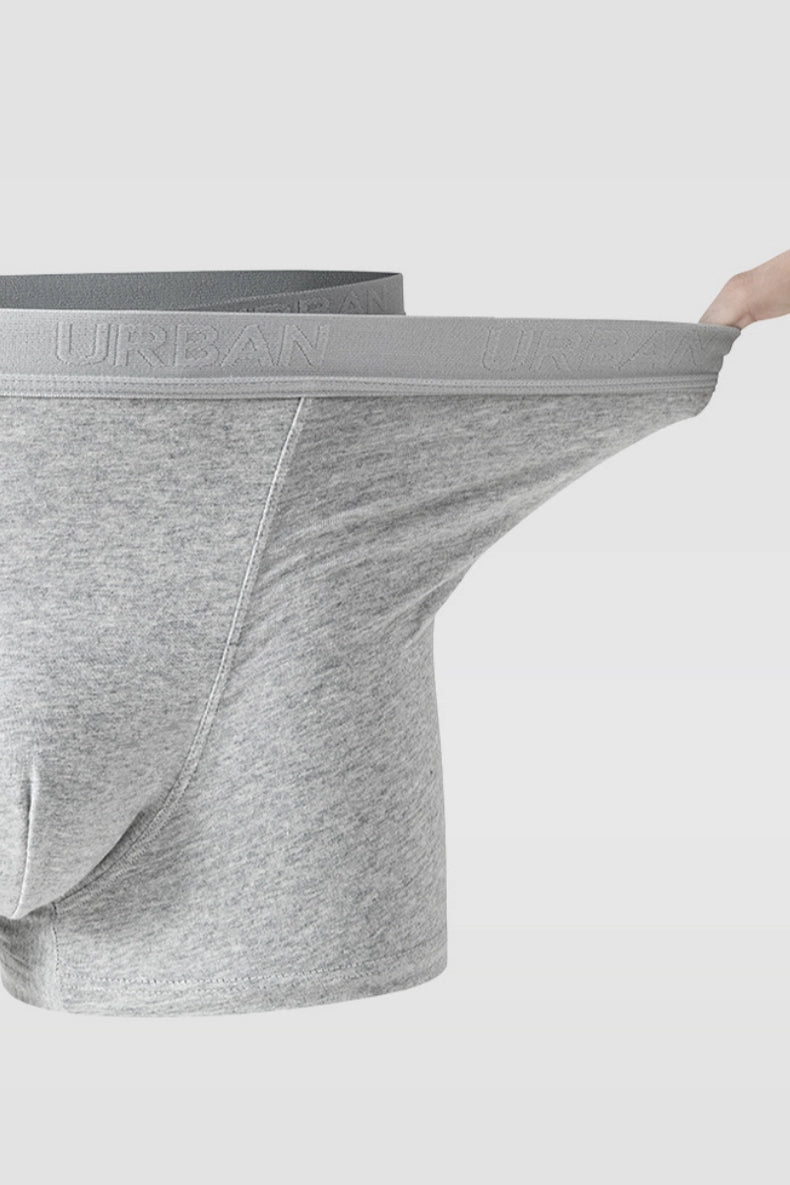 Men’s Antibacterial Breathable Cotton Boxer Briefs
