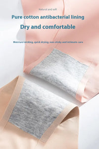 Seamless Ice Silk Cooling Underwear – High-Stretch & Antibacterial Panties for Ultimate Comfort