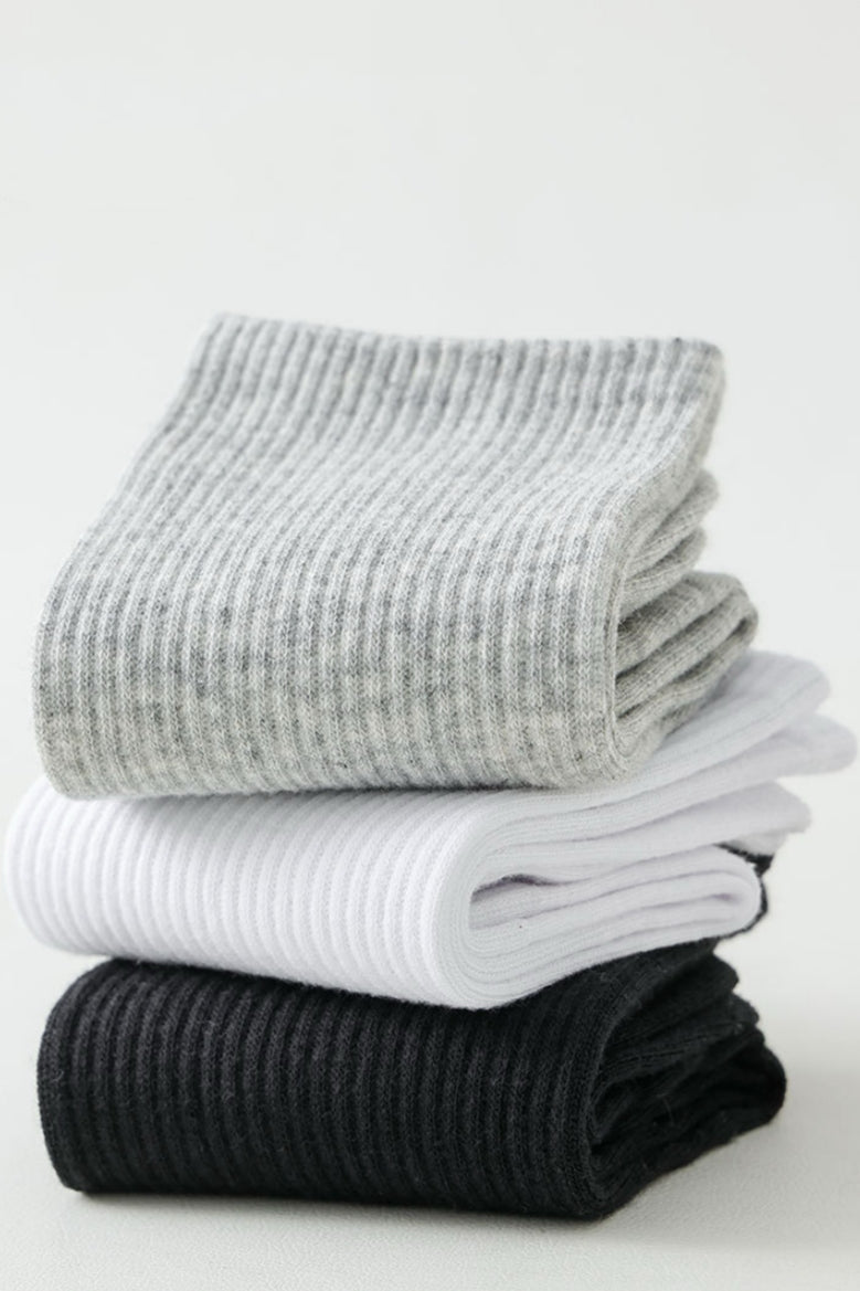 Men’s Active Fresh Cotton Quarter Socks (4-Pack)