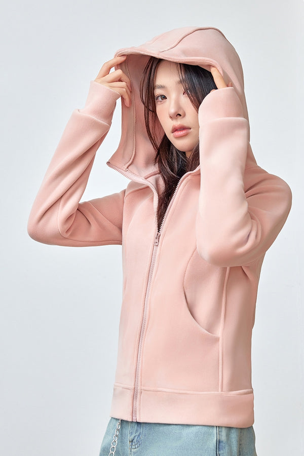 Women’s Thick Reversible Heavyweight Zippered Sweater