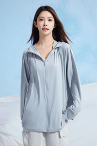 Women’s Plus-Size UV Protection Sun Coat – Loose Fit & Breathable Lightweight Layer