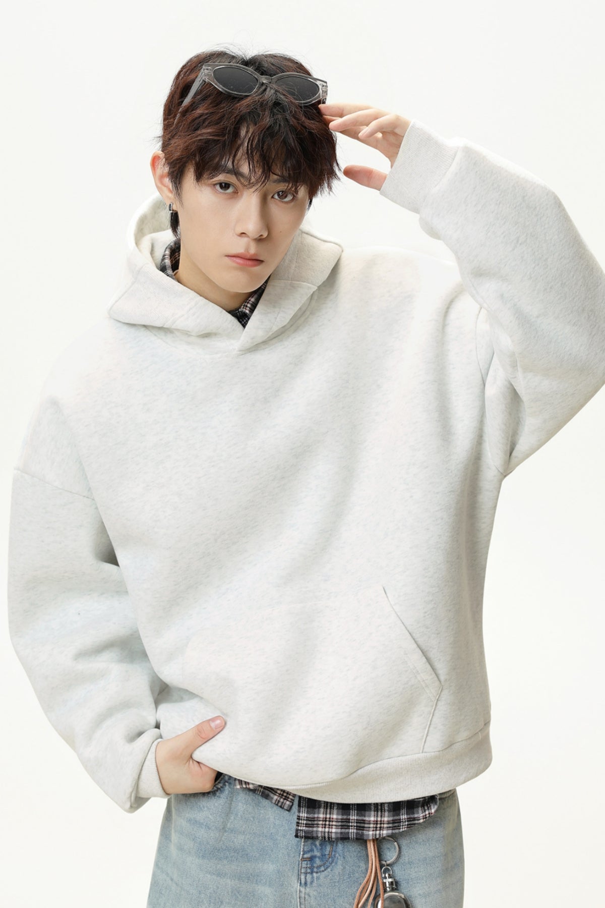 Men’s Casual Basic Pullover Hoodie – Everyday Cotton Blend Hoodie