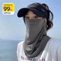 Breathable Sun Protection Face Cover for Outdoor Sports – with Ventilation Holes