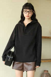 Women’s Heavyweight Oversized Hoodie – Thick & Cozy Pullover