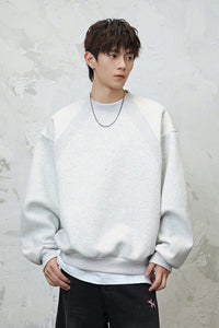 Men’s Heavyweight Crewneck Sweatshirt – Premium Space Cotton, Autumn/Winter