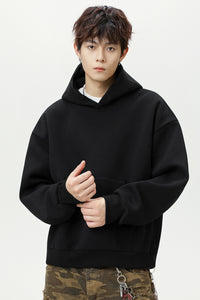 Men’s Casual Basic Pullover Hoodie – Everyday Cotton Blend Hoodie