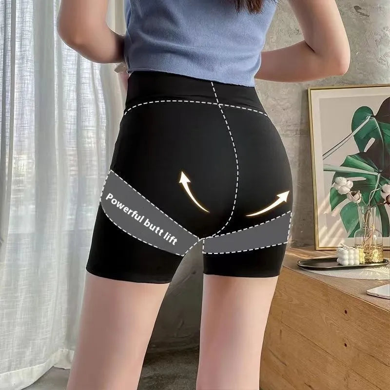 High-Waisted Sculpting Summer Shorts – Slimming, Breathable, and Stylish