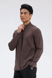 Men’s UV Protection Sports Jacket – Stretch Fit, Quick-Dry, Lightweight Zip-Up