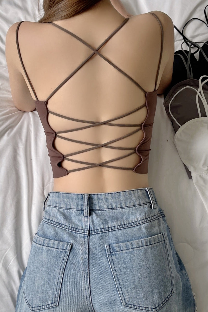 Ice Silk Back-Support Shaping Cami