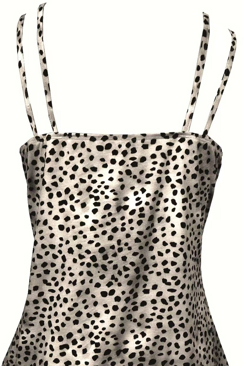 Casual Polka Dot Vest Top