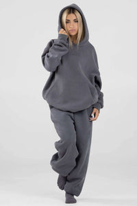 Embroidered Sweatpants – Cozy Fall Lounge Suit
