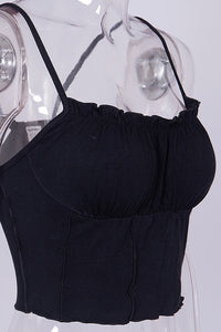 Slim Fit Satin Camisole Top