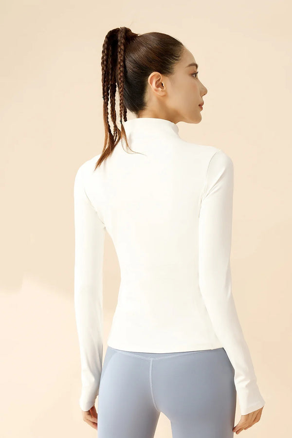Women’s Slim Fit UV Protection Jacket – Stand Collar, Lightweight & Breathable Sun Shield
