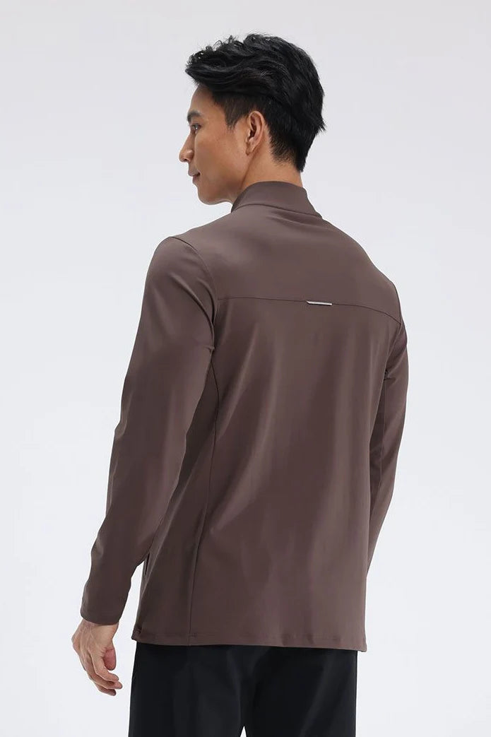 Men’s UV Protection Sports Jacket – Stretch Fit, Quick-Dry, Lightweight Zip-Up