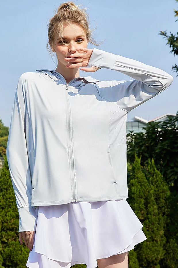 Women’s UPF 50+ UV Protection Lightweight Summer Jacket – Breathable, Quick-Dry Sun Shield