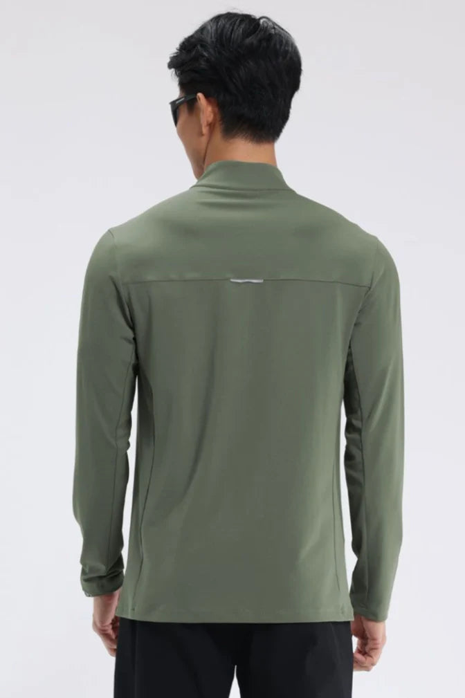 Men’s UV Protection Sports Jacket – Stretch Fit, Quick-Dry, Lightweight Zip-Up