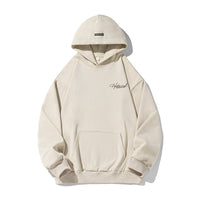 Retro Heavyweight Hoodie – Embroidered Lettering