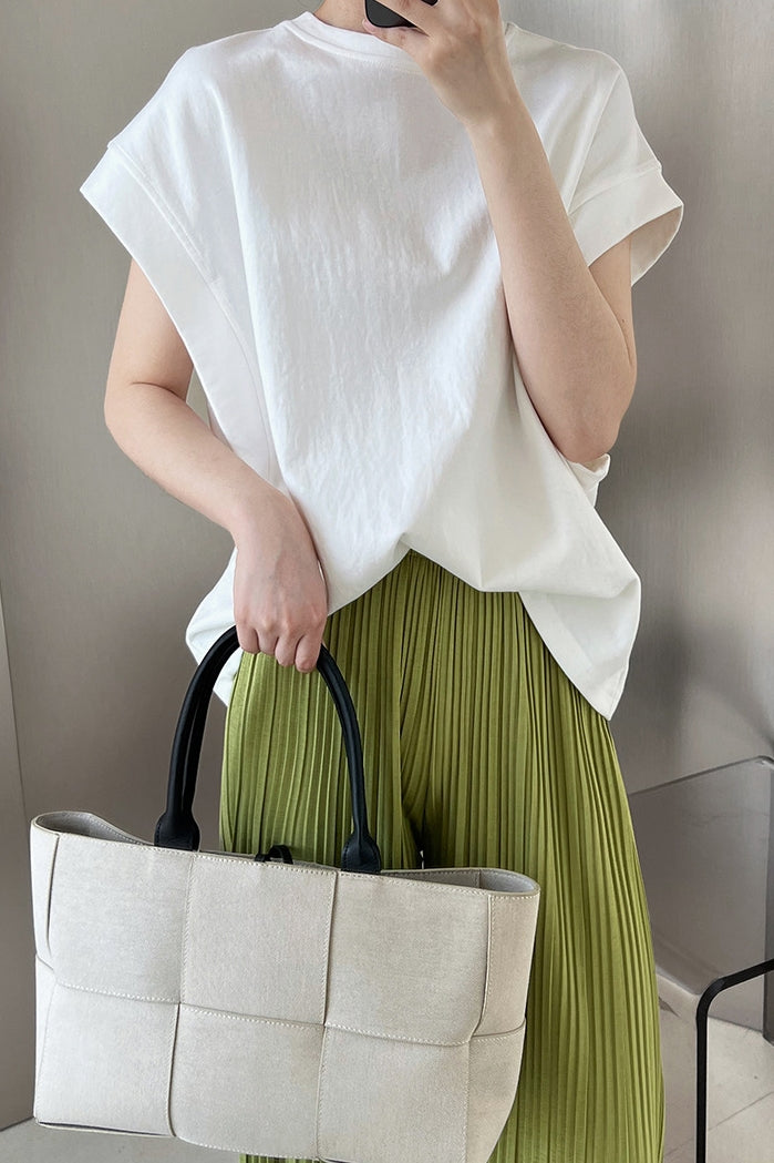 Cotton Loose Short Sleeve T-Shirt