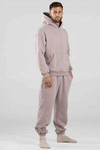Embroidered Sweatpants – Cozy Fall Lounge Suit