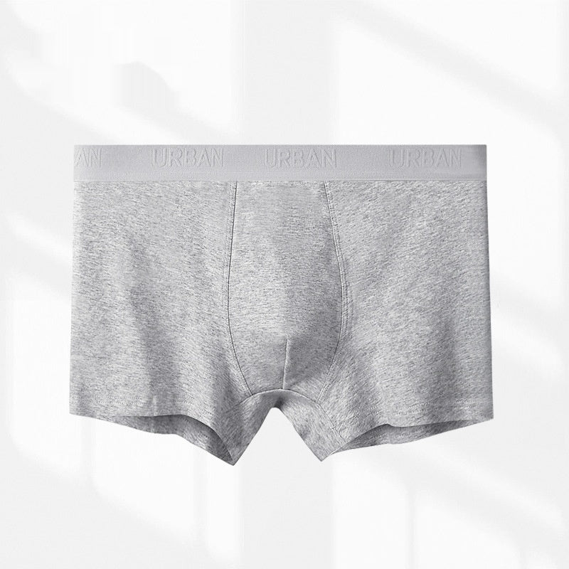 Men’s Antibacterial Breathable Cotton Boxer Briefs