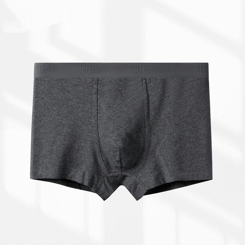 Men’s Antibacterial Breathable Cotton Boxer Briefs